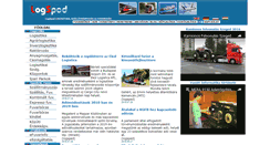 Desktop Screenshot of logsped.hu